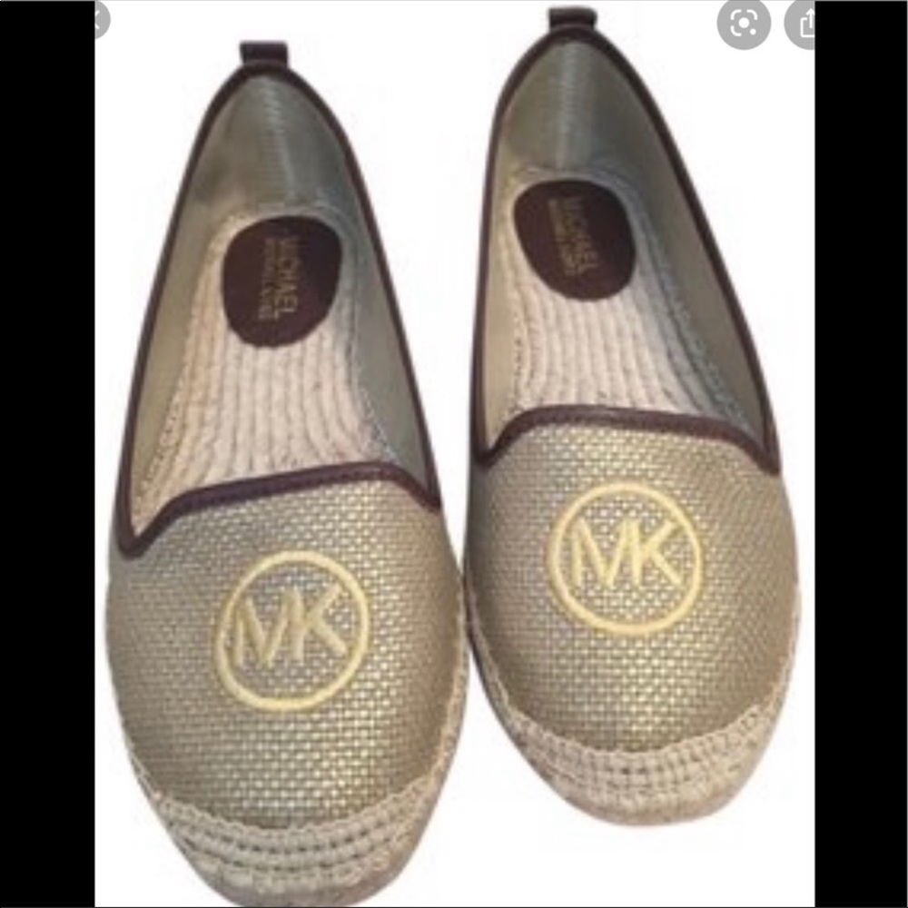 Michael Kors Espadrille Keli Flats Size 10
